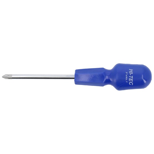 Wkrętak HI-TEC krzyżakowy ph 1x 75 [mm] (12) -zdjęcie numer 1
