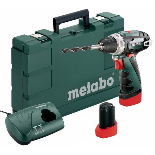 Wkrętarka 12V 2x2Ah 34Nm BS Basic kufer Metabo -zdjęcie numer 1