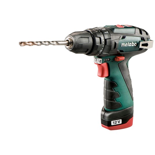 Wkrętarka 12V 2x2Ah udar PowerMaxx SB Basic Metabo -zdjęcie numer 3