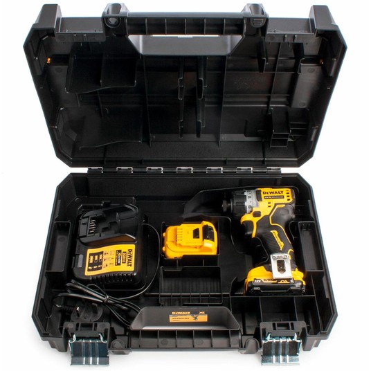 Wkrętarka 12V BL 8 Nm 2x2Ah kufer DeWALT -zdjęcie numer 6