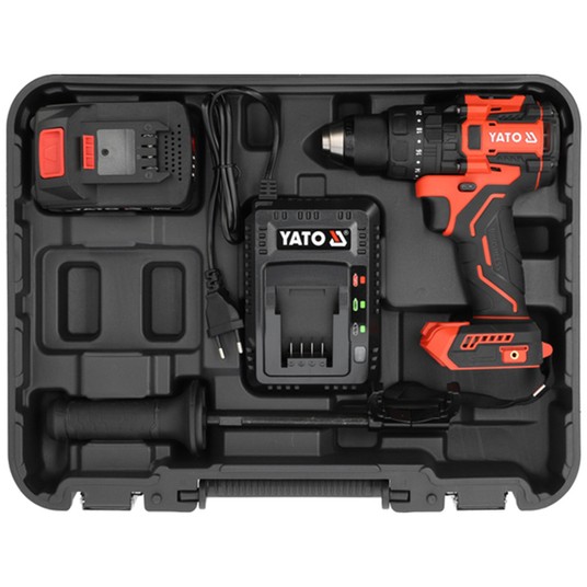 Wkrętarka 18V udar 150Nm 1x4Ah BRUSH kufer YATO -zdjęcie numer 11