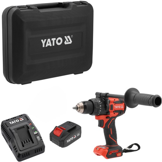 Wkrętarka 18V udar 150Nm 1x4Ah BRUSH kufer YATO -zdjęcie numer 1