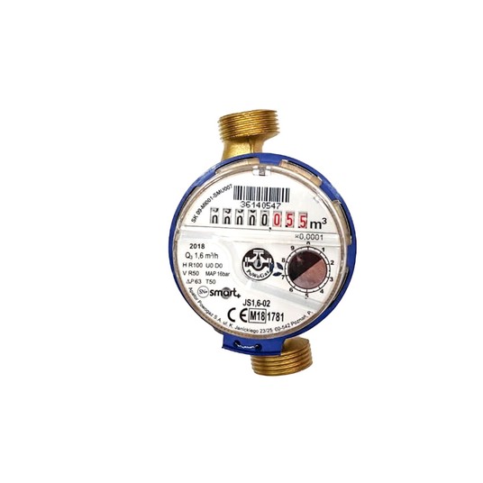 Wodomierz WZ 1/2" 1.6m3 METRON + karta GWAR -zdjęcie numer 2