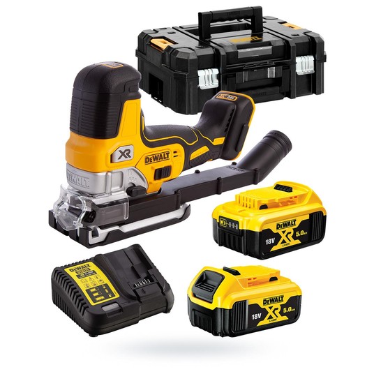 Wyrzynarka 18,0V XR BL 135mm DEWALT 2x5Ah TSTAK -zdjęcie numer 3