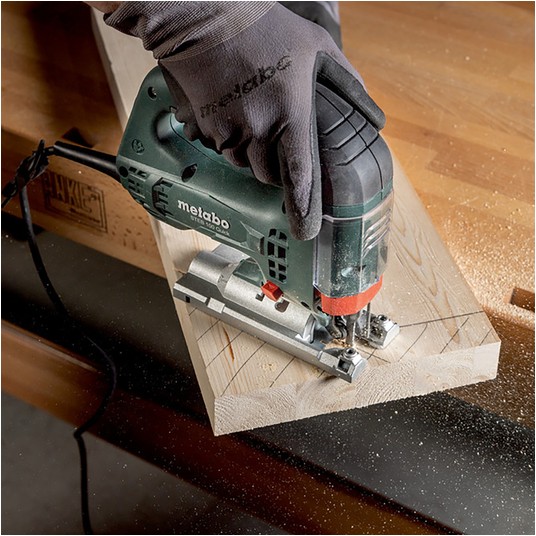 Wyrzynarka 710W STEB 100 QUICK METABO+10 brzeszczo -zdjęcie numer 6