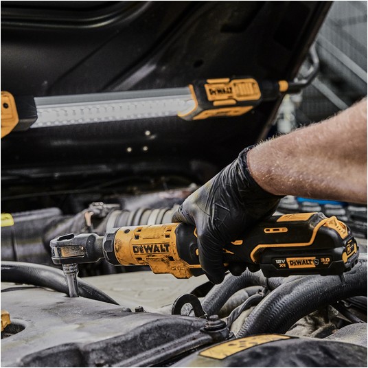 Zakrętarka grzechotka 12V 1/4" 54Nm body BL DeWALT -zdjęcie numer 7