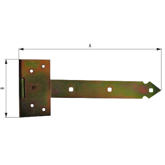 Zawias krzyżowy 400mm MARK ZK400 (10) -zdjęcie numer 1