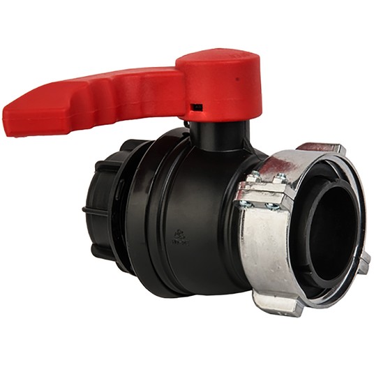 Zawór kulowy IBC GW S75x6 z wylotem GZ S60x6 -zdjęcie numer 2
