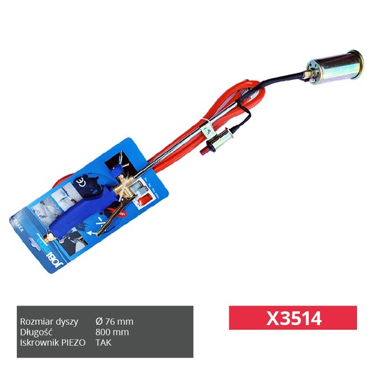 Zes.dekarski z dyszą fi 76mm L- 800mm PIEZO JOBI -zdjęcie numer 2
