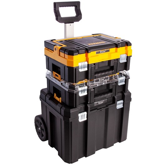 Zestaw 3 walizek na kółkach TSTAK 2.0 DeWalt -zdjęcie numer 1