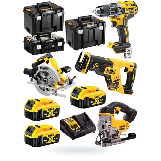 Zestaw DCD791 DCS570 DCS331 DCS367 3x5Ah DeWalt -zdjęcie numer 3