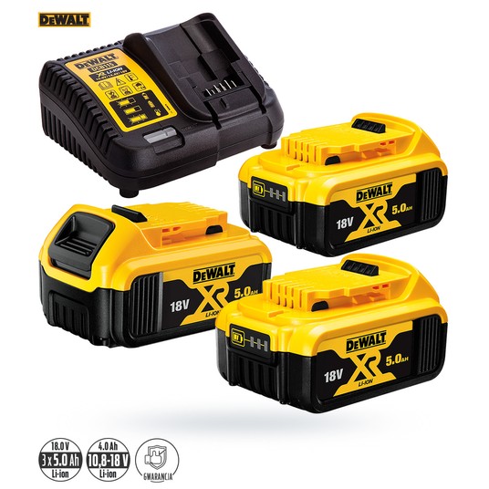 Zestaw DCD791 DCS570 DCS331 DCS367 3x5Ah DeWalt -zdjęcie numer 14