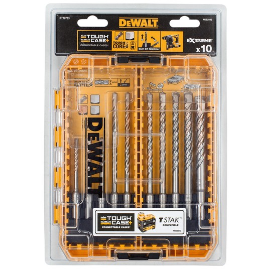 Zestaw wierteł SDS+ 10 części DEWALT -zdjęcie numer 5