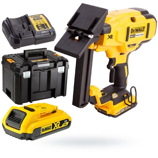 Zszywacz 18V XR BL 2x2Ah sztyfty 18Ga DeWalt TSTAK -zdjęcie numer 3