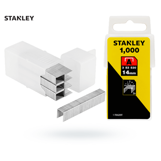 Zszywki 14mm A (1000szt) 11,3x0,51x0,75 STANLEY (5 -zdjęcie numer 2