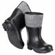 Buty gumofilce EVA 45 KOLMAX piankowe czarne -zdjęcie numer 2