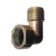 Kolano nyplowe 1/2" GZ/GW CYNK GAZ -zdjęcie numer 2
