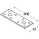 Łącznik płaski 200x35x2,5mm ŁP 3 (opk=20szt) -zdjęcie numer 3