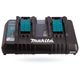 Ładowarka DC18RD +4aku BL1860B 6Ah MAKPAC 3 MAKITA -zdjęcie numer 4