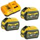 Ładowarka DCB118 + 3x DCB547 9Ah DeWalt FlexVolt -zdjęcie numer 1