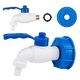 Nakrętka IBC S60x6 z kranem GZ 1/2" plastik -zdjęcie numer 2