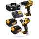 Wkrętarka DCD709+zakrętar DCF809 18V 2x4Ah DEWALT -zdjęcie numer 3