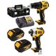 Wkrętarka DCD709+zakrętar DCF809 18V 2x4Ah DEWALT -zdjęcie numer 1