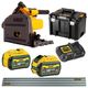 Zagłębiarka FlexVolt 54V 2x6Ah+ DWS5022 szyna 1,5m -zdjęcie numer 1