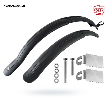 Błotnik Simpla Next SDL plastik dł. uchwyt 26"-28"