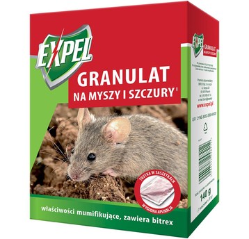 BROS granulat na myszy i szczury 140g EXPEL (12