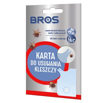 BROS karta do usuwania kleszczy(20)