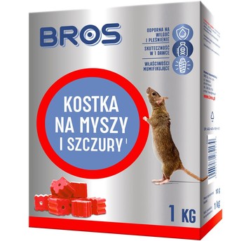 BROS kostka na myszy i szczury 1000g