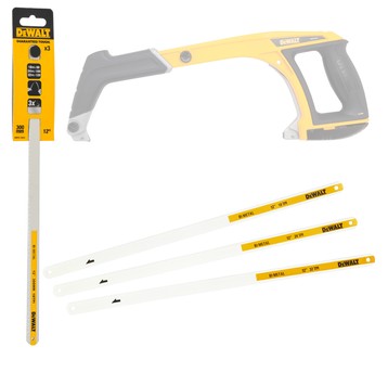 Brzeszczot Bim 300mm zestaw 3szt DeWALT