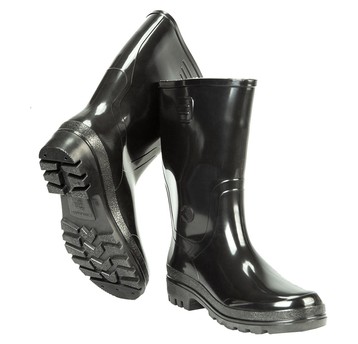 Buty kalosze PVC męskie 45 czarne KOLMAX