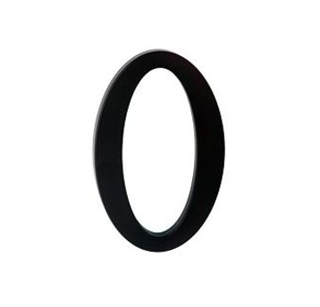 Cyfra czarna"0" 20cm