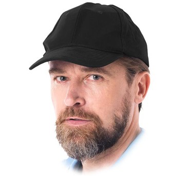 Czapka z daszkiem CZARNA