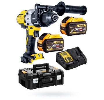DCD996NT wkrętarka 95Nm+ 2x DCB547+DCB1104 DeWalt