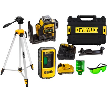 DCE089D1G laser zielony+detektor DE0892G+ statyw