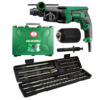 DH26PC2 WSZ młotowiertarka + dłuta12cz+ główka