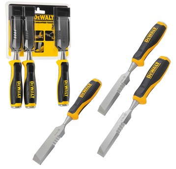Dłuta boczne z krawędzią tnącą 3szt. DeWALT