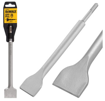 Dłuto płaskie SDS PLUS 70x250mm DEWALT