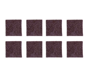 Filc samoprzylepny 30x30mm kwadrat BRĄZ