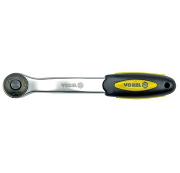 GRZECHOTKA 1/4" Cr-V WYG.RĄCZKA 72 zęby VOREL