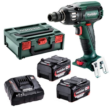 Klucz 18V 400Nm 1/2" 2x5,2Ah SSW 18 LTX Metabo BOX