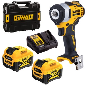 Klucz udarowy 12V 340Nm 3/8" 2x5Ah BL TS DeWALT