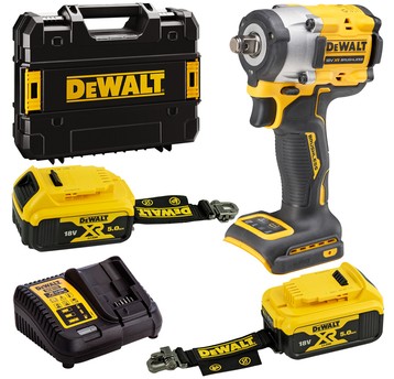 Klucz udarowy 18V 406Nm 1/2" 2x5Ah LR TSTAK DeWalt