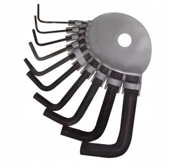 Klucze imbusowe hex 1,5-10mm kpl. 10 szt.