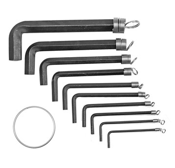 Klucze imbusowe hex 1,5-10mm kpl. 10 szt. VOREL