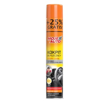 Kokpit Błyszczący - Cytrynowy 750ml MOJE AUTO