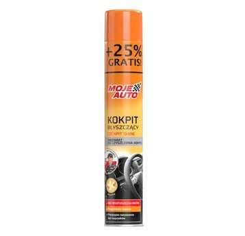 Kokpit Błyszczący - Waniliowy 750ml MOJE AUTO